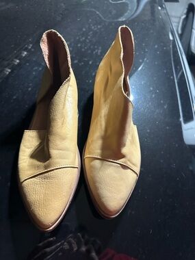 Free People Royale tan leather slip on size 38 box 4
